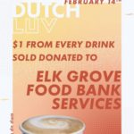 Dutch Luv Day – $1 from every drink sold at Dutch Bros Elk Grove goes to EGFBS